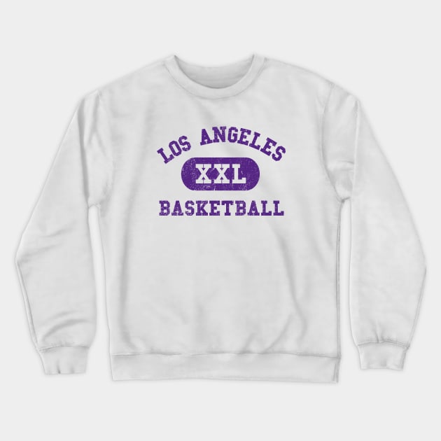 Los Angeles Basketball II Crewneck Sweatshirt by sportlocalshirts